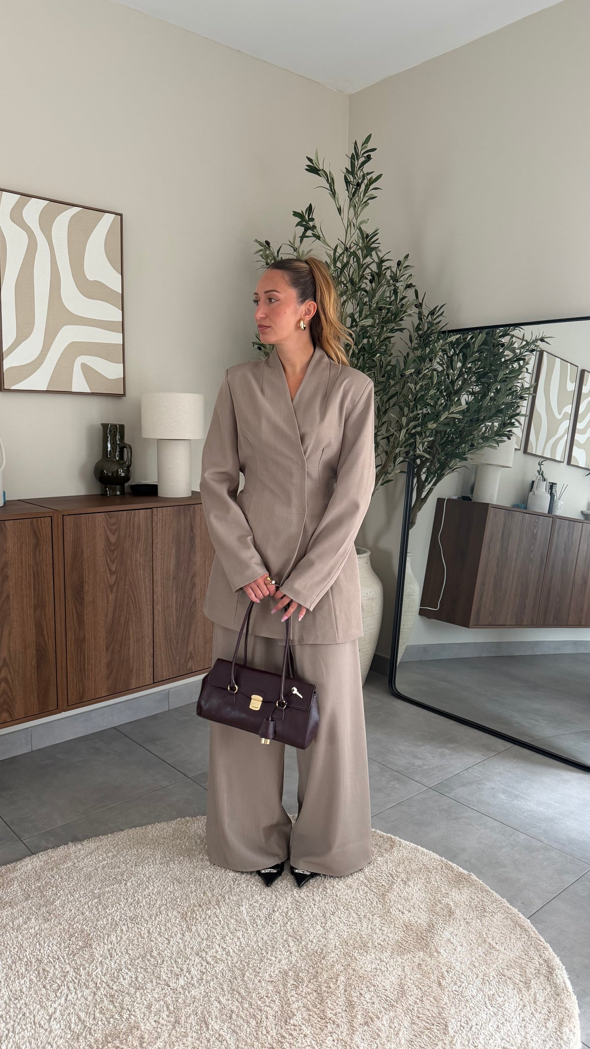 Ensemble blazer Taupe