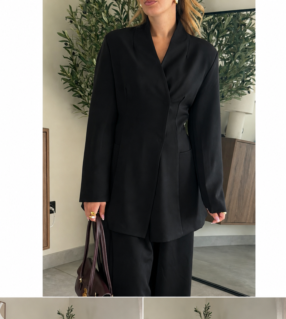 Ensemble blazer Noir