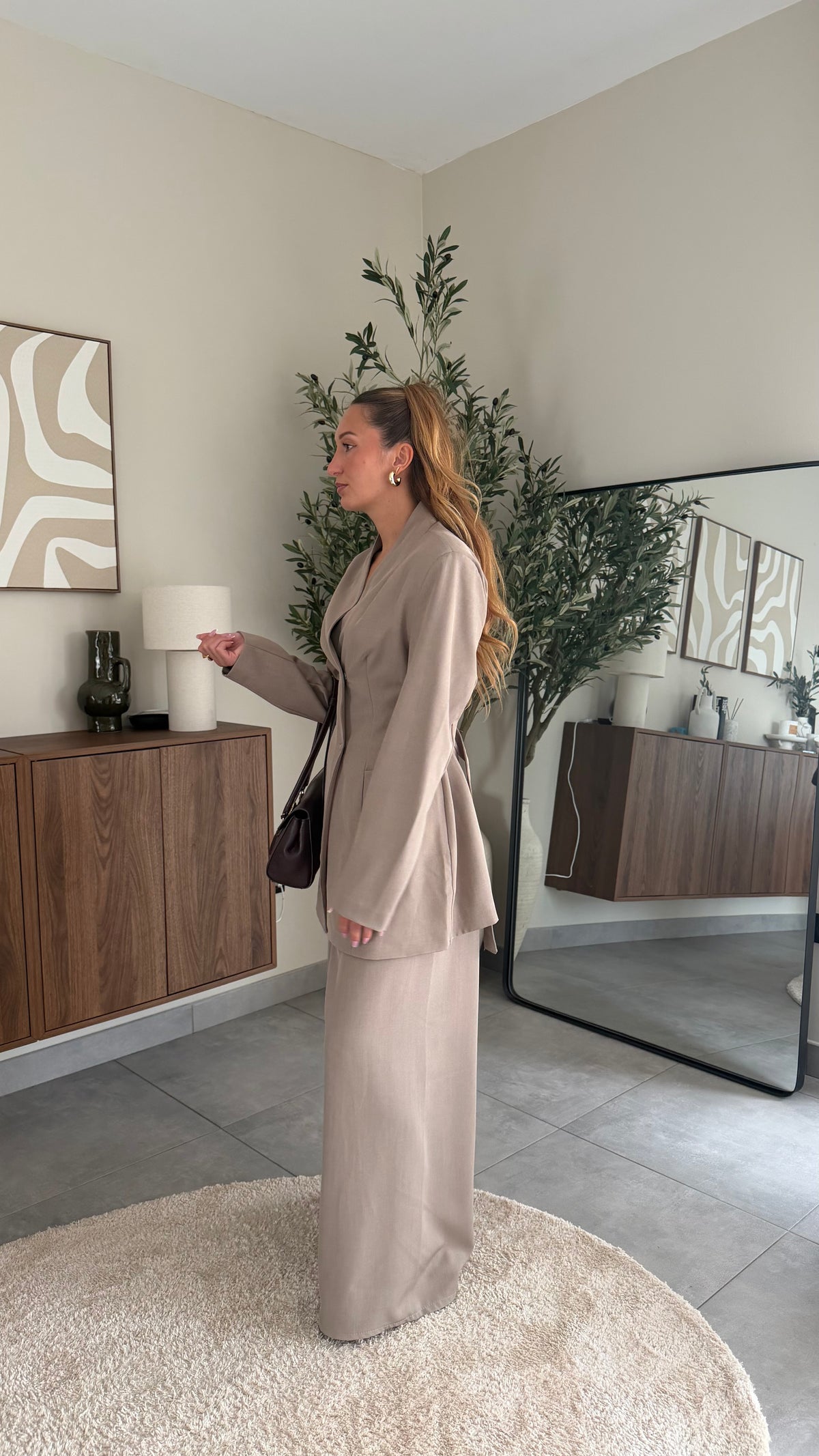 Ensemble blazer Taupe