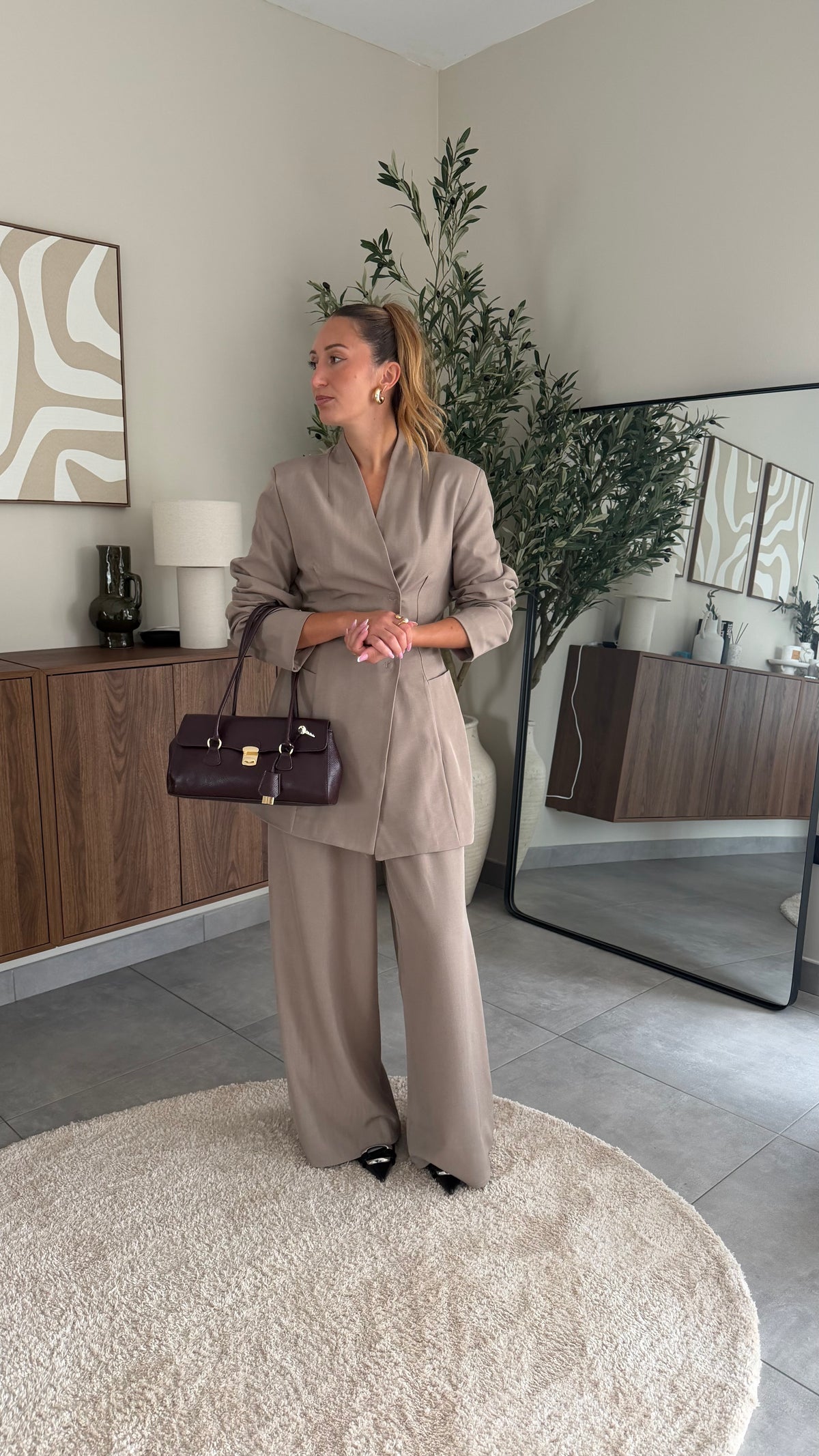 Ensemble blazer Taupe