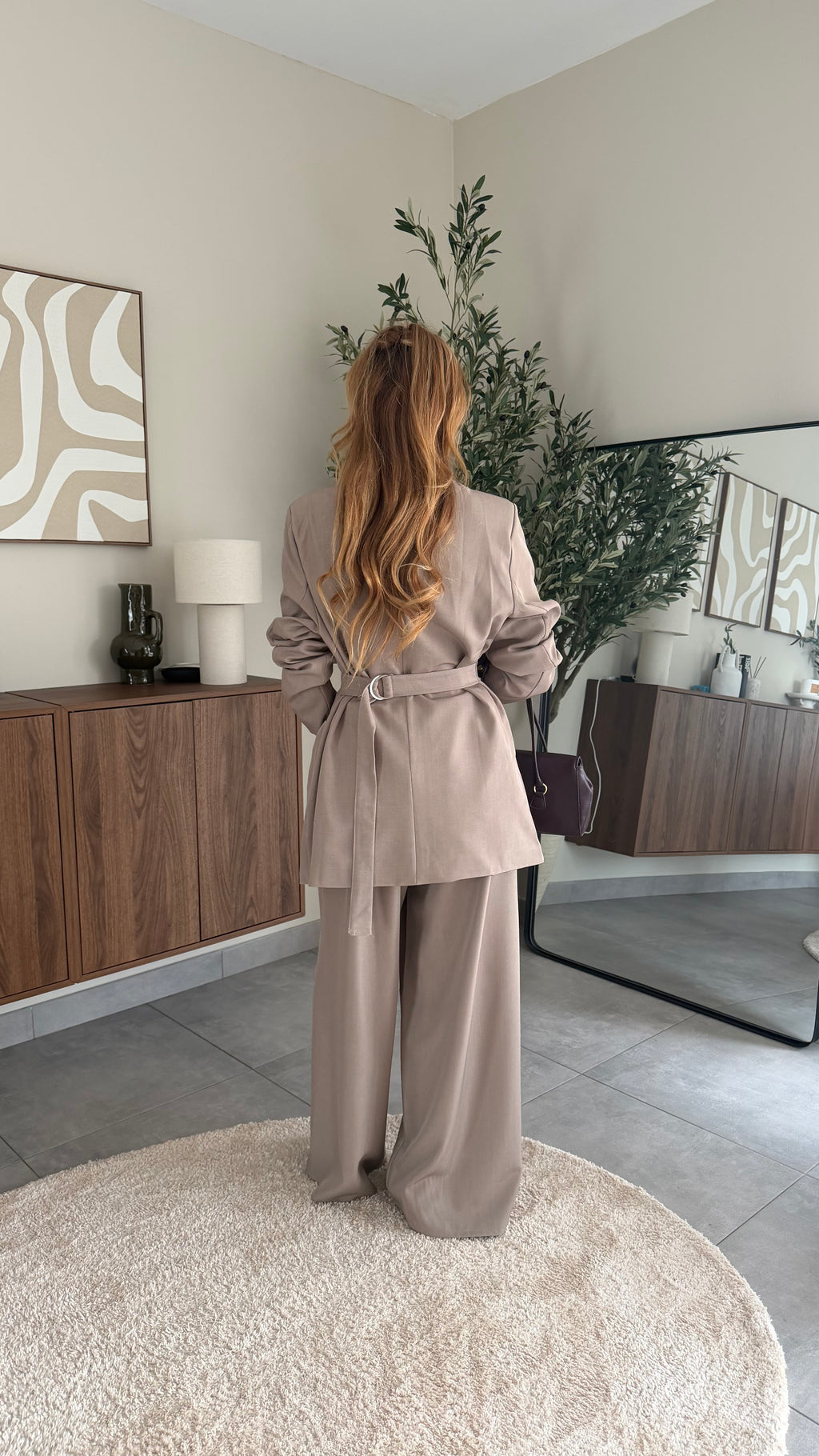 Ensemble blazer Taupe