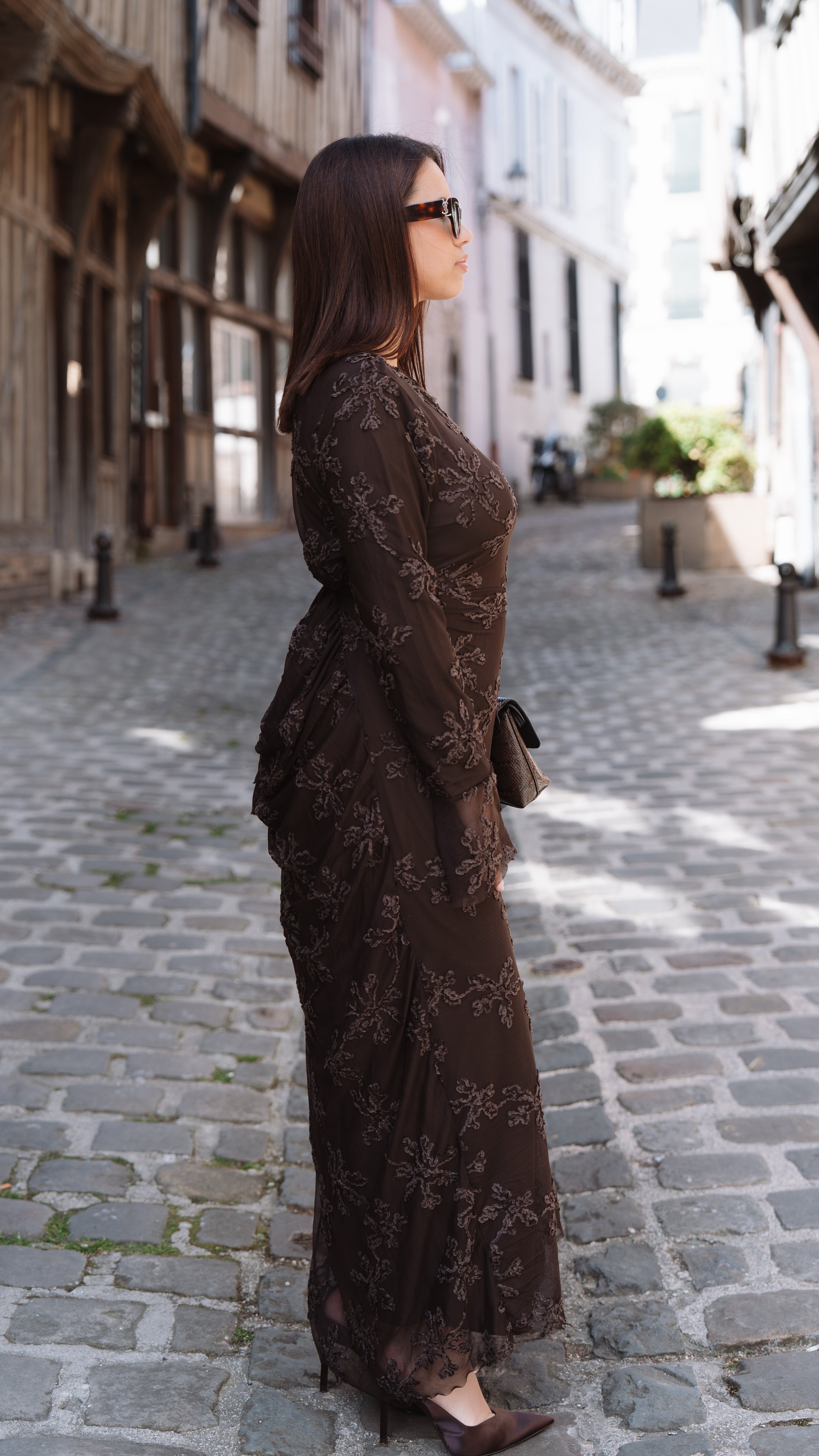 Robe AYLANA Marron