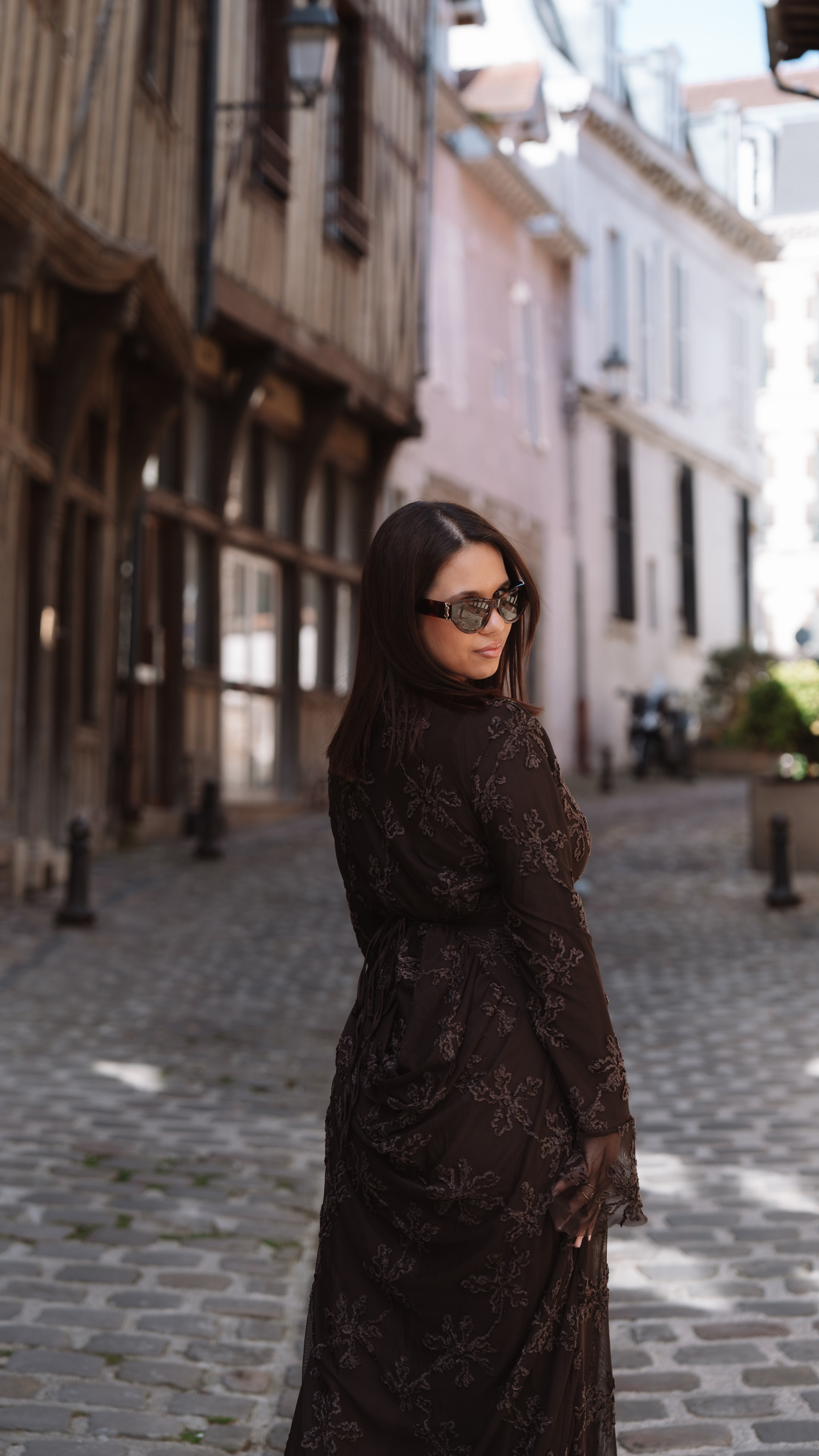 Robe AYLANA Marron