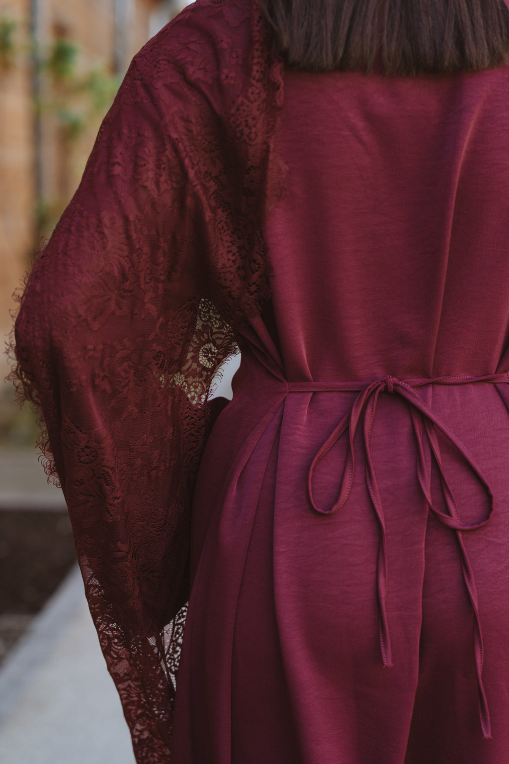 Robe SAFIYA Bordeaux