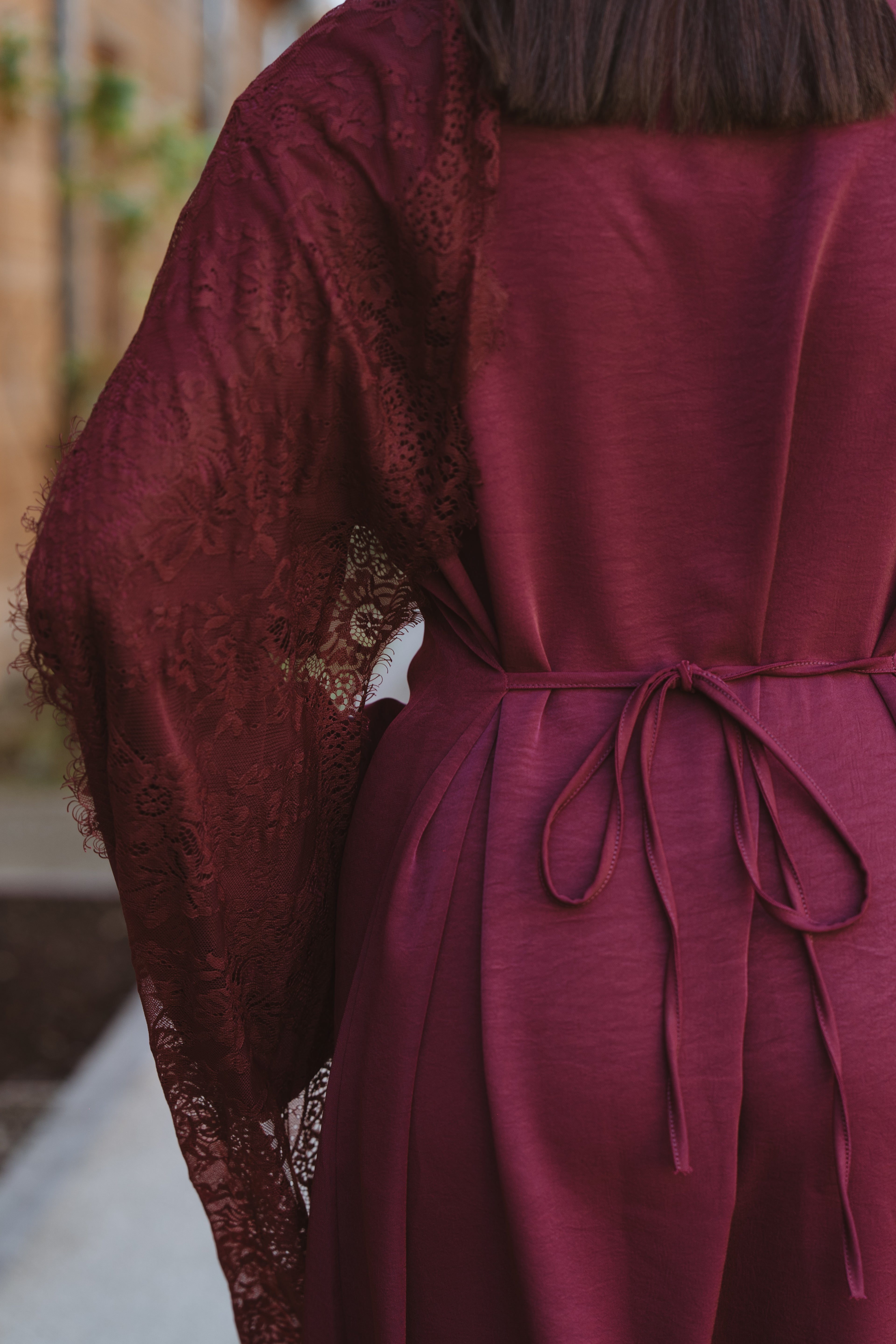 Robe SAFIYA Bordeaux