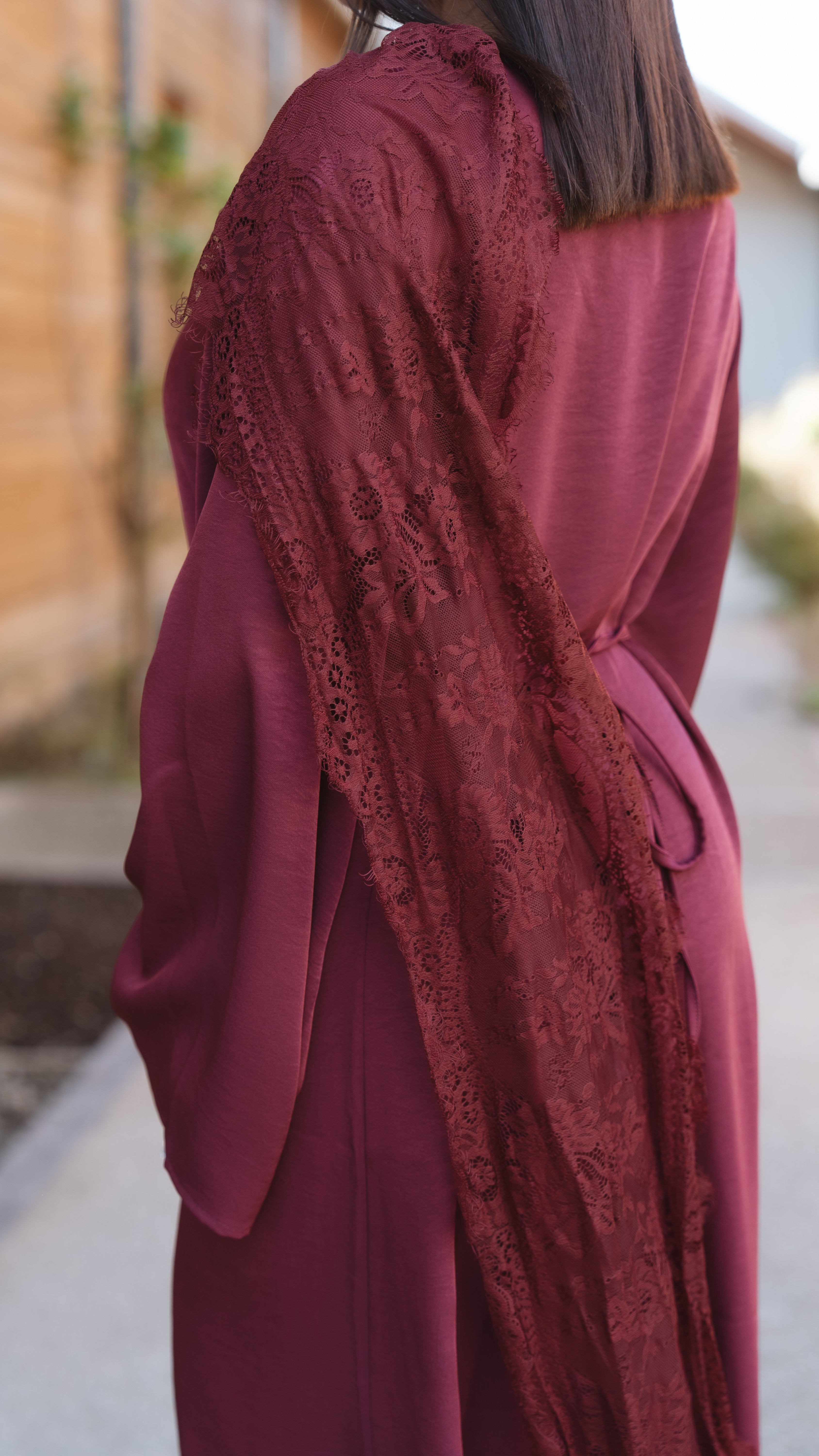 Robe SAFIYA Bordeaux