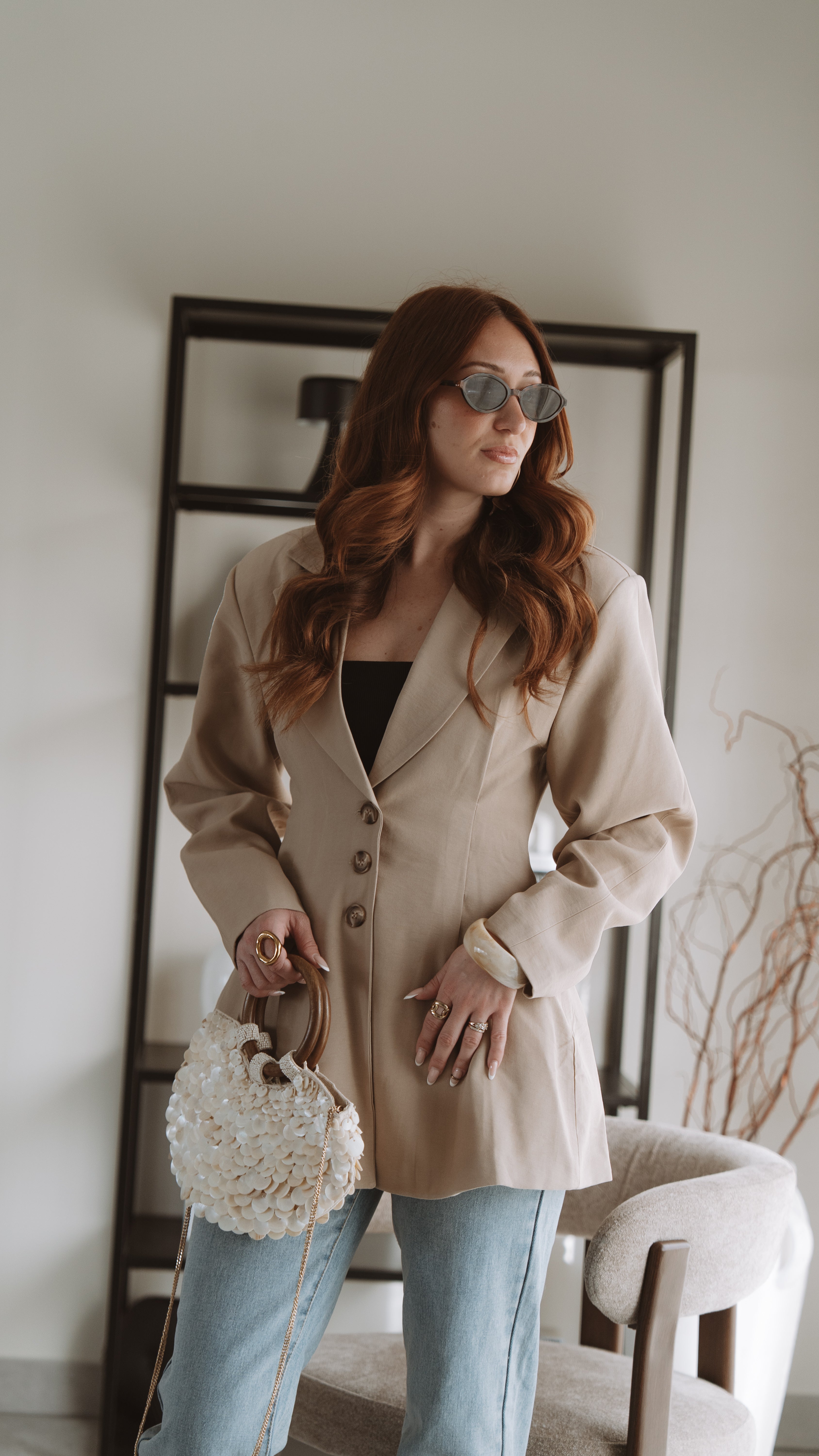 Blazer AURA beige
