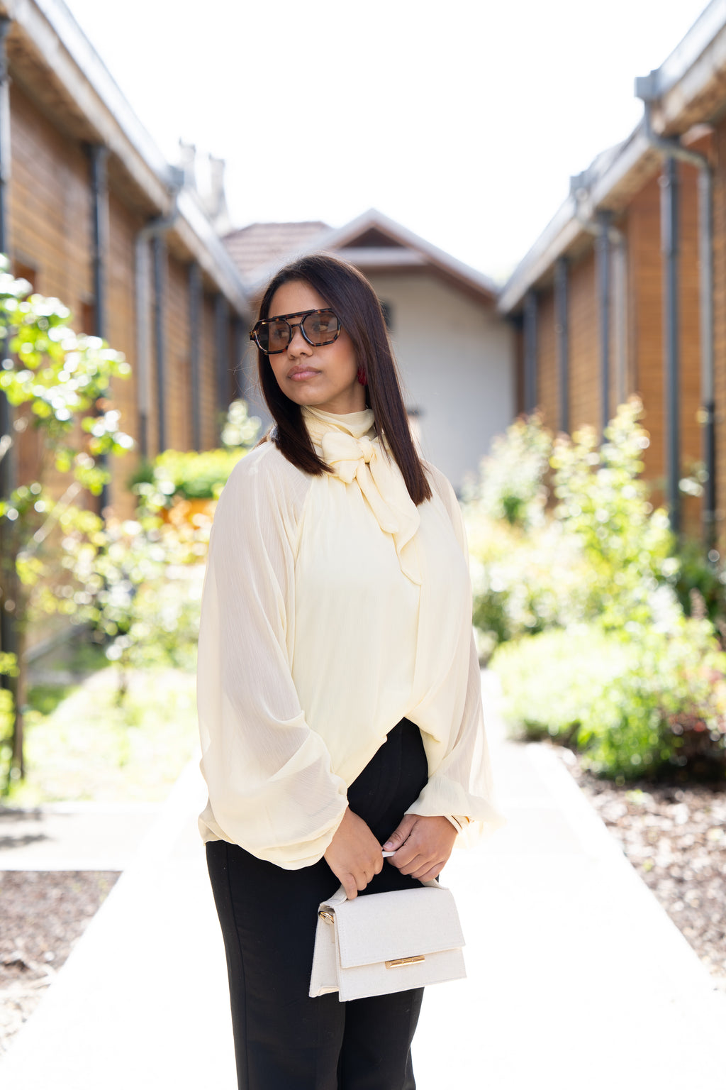 Blouse ELISE jaune