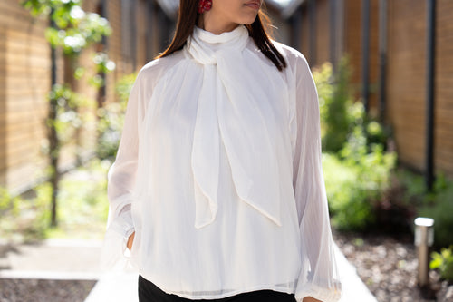 Blouse ELISE blanc