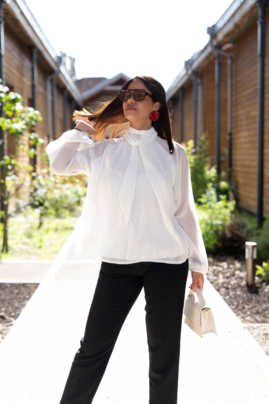 Blouse ELISE blanc