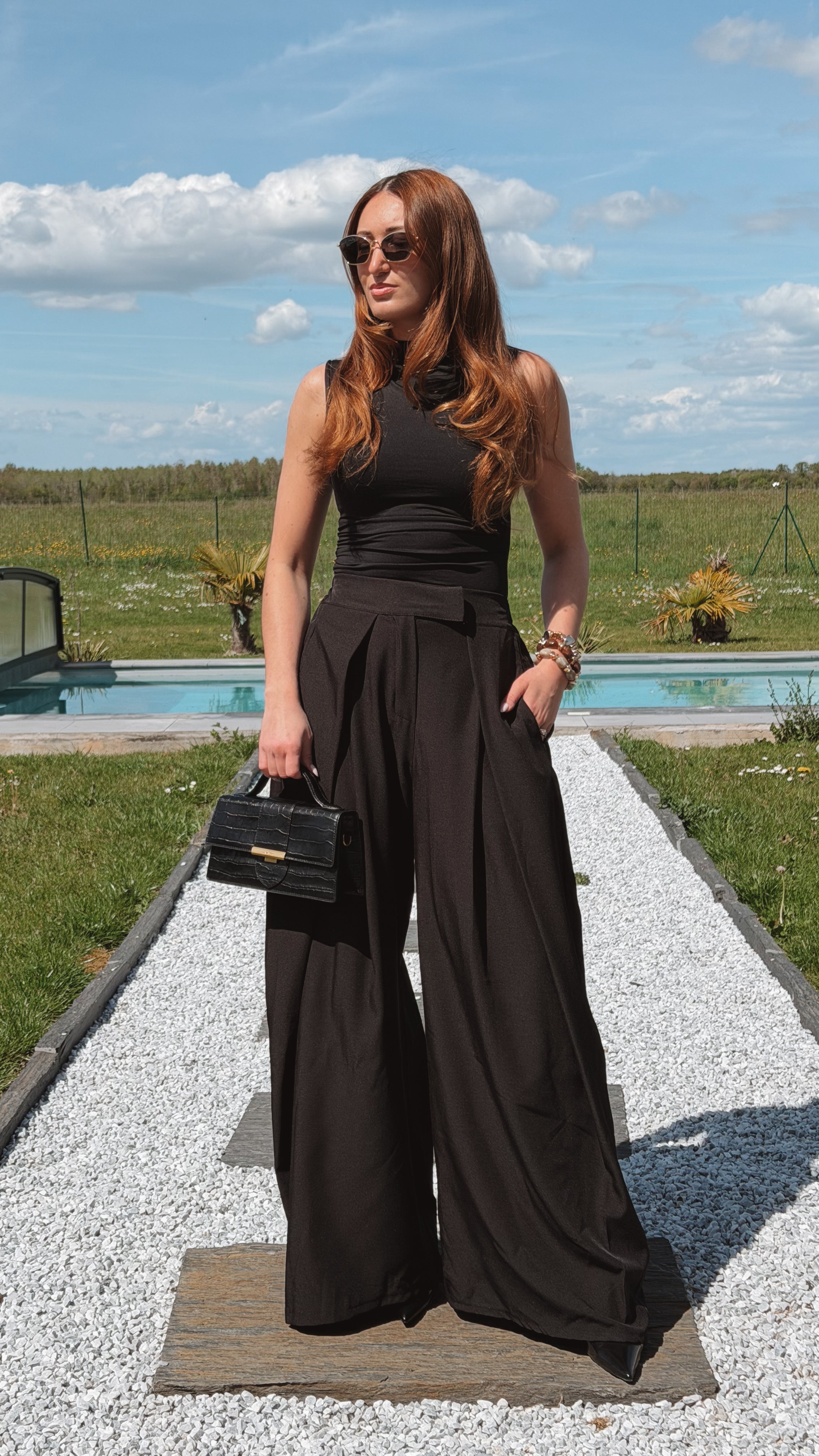 Pantalon ELYNE Noir