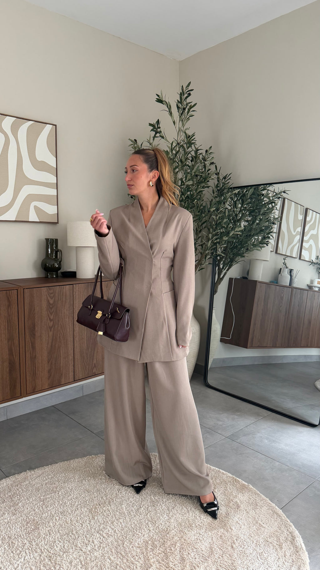 Ensemble blazer Taupe