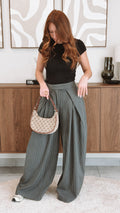 Pantalon PALAZZO croisé