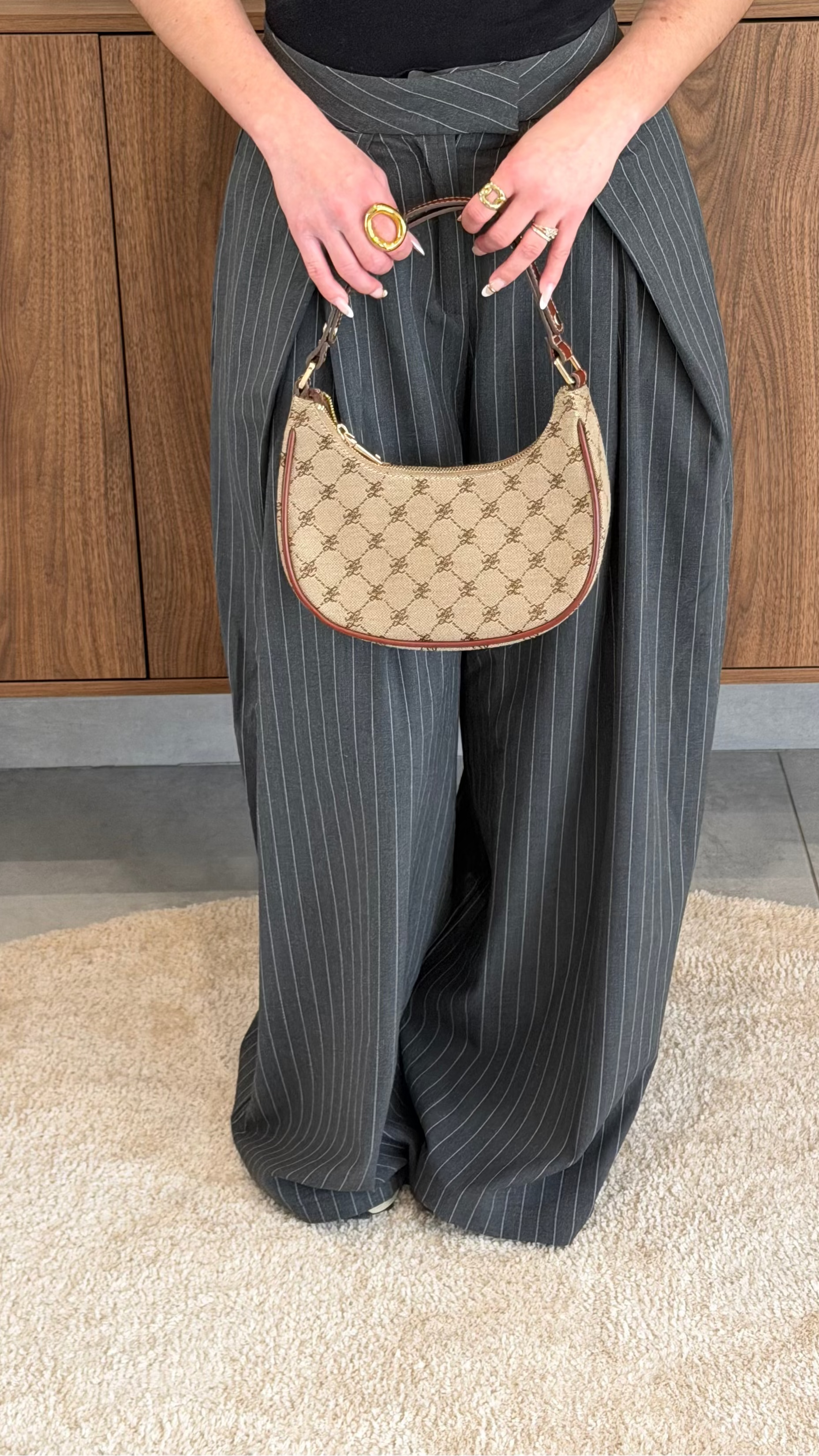 Pantalon PALAZZO croisé